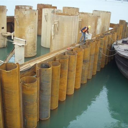 咸宁钢护筒现场安装